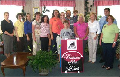 Seasons Inn is awarded Business of the Month